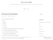 Tablet Screenshot of flyinmycoffee.com